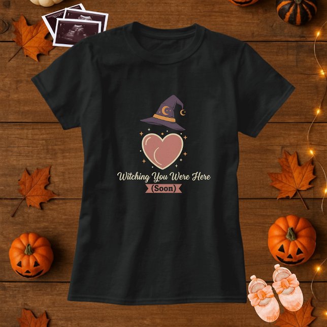 Halloween Moderskap som såg att du var här snart T Shirt (Skapare uppladdad)