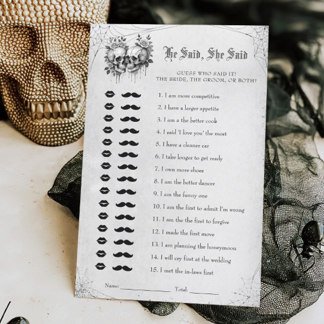 Halloween Möhippa sa att hon sa att spel (Skapare uppladdad)