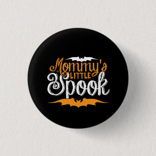 Halloween Mommys Little Spook Birthday Knapp