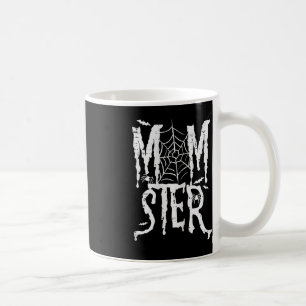 Halloween Momster Mamma Monster Funny Costume Mamm Kaffemugg