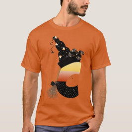 Halloween Monogram Brev C T Shirt