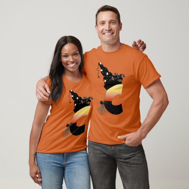 Halloween Monogram Brev C T Shirt (Unisex)