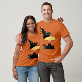 Halloween Monogram Brev I T Shirt
