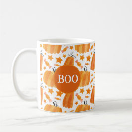 Halloween Monogram Pumpkin Mugg