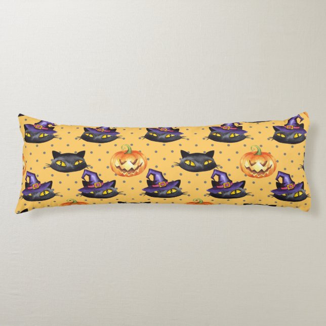 Halloween mönster 1 kroppskudde (Framsidan)