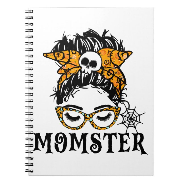 Halloween Monster  Anteckningsbok (Framsidan)