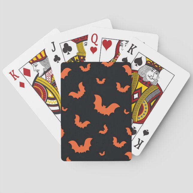 Halloween mönster casinokort (Baksidan)