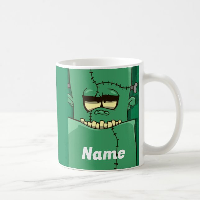 Halloween Monster Coffee Mugg, Kopp (Höger)