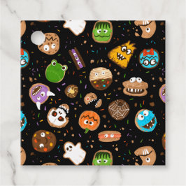 Halloween Monster Cookie Kids Party tack Gåvor Etiketter