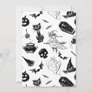 Halloween mönster-design