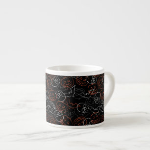 Halloween mönster espressomugg