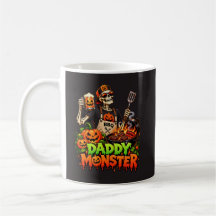 Halloween Monster Familj – Pappa Monster Grillfest