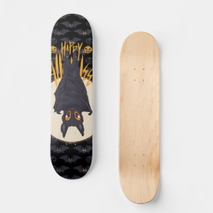 Halloween Monster Fladdermus Mini Skateboard Bräda 18,5 Cm