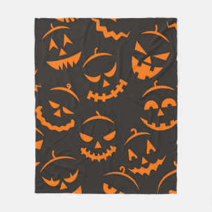 Halloween mönster fleecefilt