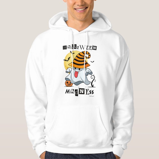 Halloween-monster galenhett hoodie (Framsida)