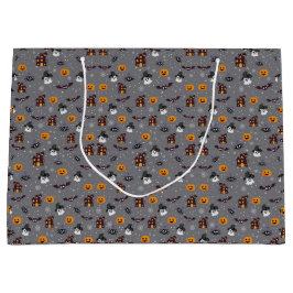 Halloween Mönster Grått