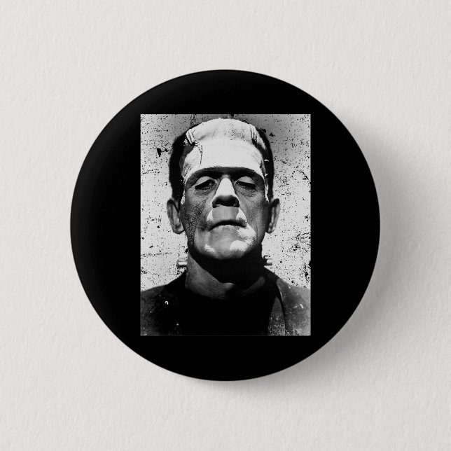 Halloween Monster Horror Movie Monster 1 Knapp (Framsida)