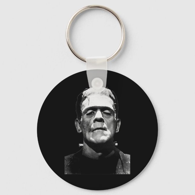Halloween Monster Horror Movie Monster Nyckelring (Framsida)