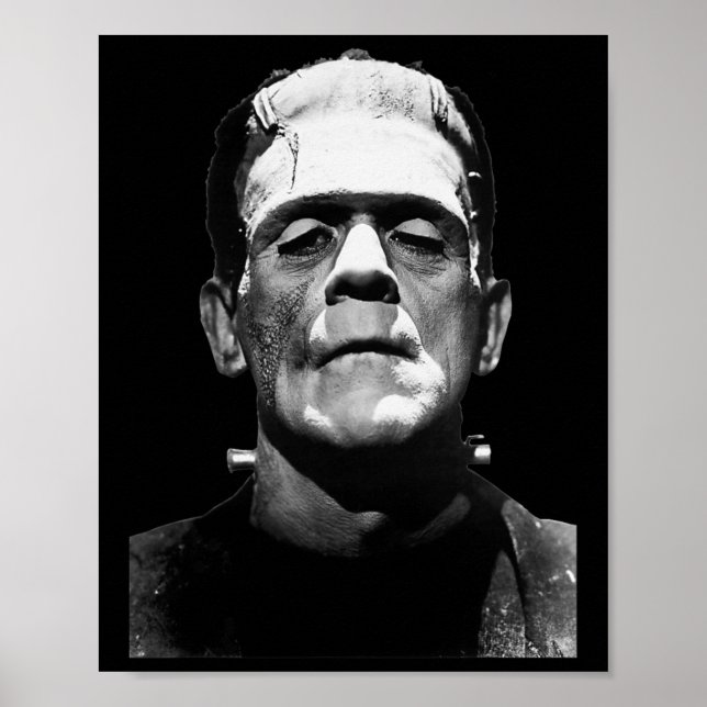 Halloween Monster Horror Movie Monster Poster (Framsidan)