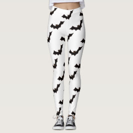 Halloween, Mönster i Fladdermus, Bus eller godis,  Leggings