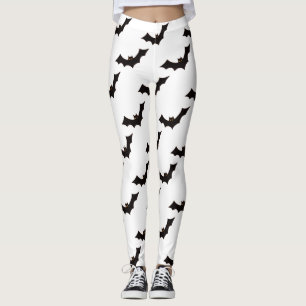 Halloween, Mönster i Fladdermus, Bus eller godis, Leggings