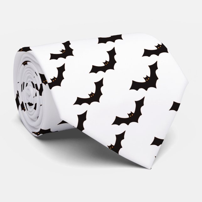 Halloween, Mönster i Fladdermus, Bus eller godis,  Slips (Rullad)