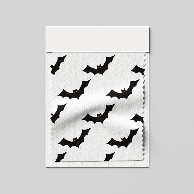 Halloween, Mönster i Fladdermus, Bus eller godis,  Tyg (Skapare uppladdad)