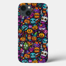 Halloween-monster iphone case