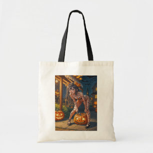 Halloween Monster Jack-o-Lantern & Fladdermus Vixe Tygkasse