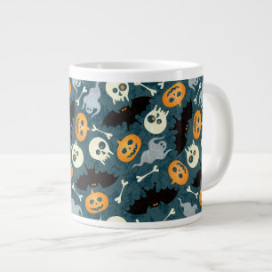 Halloween-mönster Jumbo Mugg