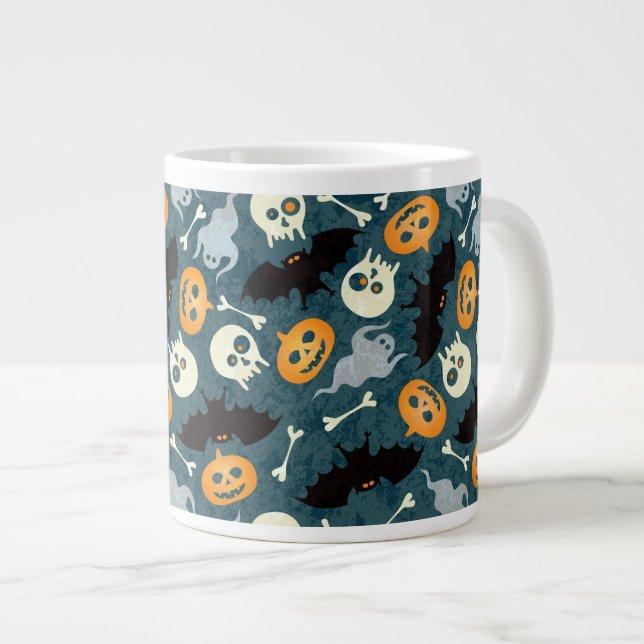 Halloween mönster jumbo mugg (Framsida höger)