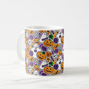 Halloween Mönster Kaffemugg