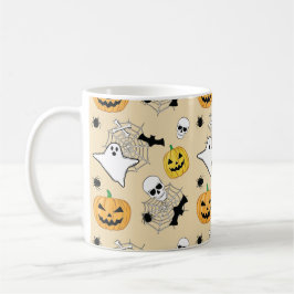 Halloween Mönster Kaffemugg
