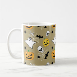 Halloween Mönster Kaffemugg
