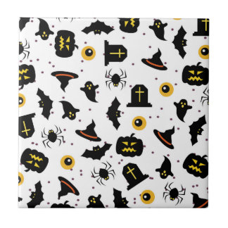 Halloween Mönster Kakelplatta