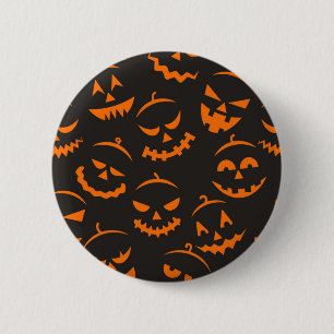 Halloween mönster knapp