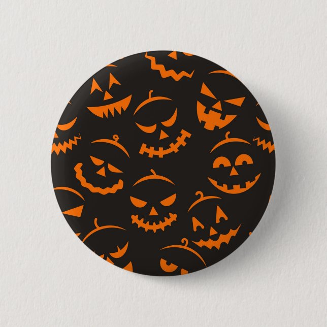 Halloween mönster knapp (Framsida)