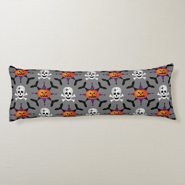 Halloween Mönster Kroppskudde (Baksidan)
