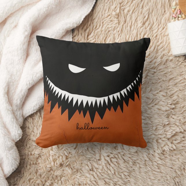 Halloween Monster Kudde (Filt)