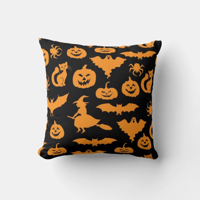 Halloween mönster kudde (Framsida)