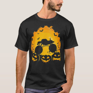 Halloween Monster Lastbil Pumpkin Costume for Boys T Shirt