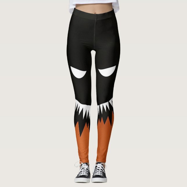 Halloween Monster Leggings (Framsida)