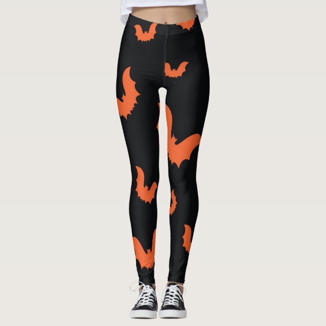 Halloween mönster leggings (Framsida)