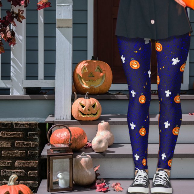 Halloween mönster leggings (Skapare uppladdad)