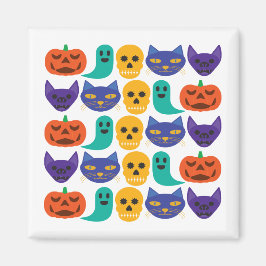 Halloween-mönster Magnet