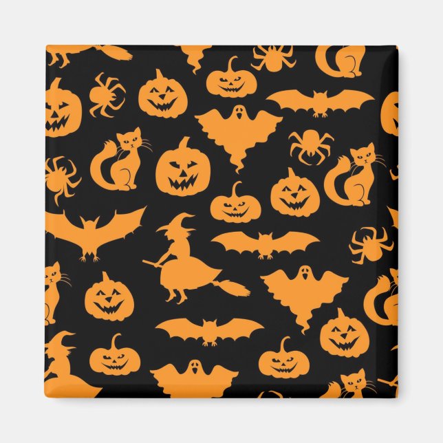 Halloween mönster magnet (Framsidan)