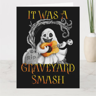Halloween Monster Mash Ghost Graveyard Smash Kort