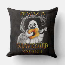 Halloween Monster Mash Ghost Graveyard Smash Kudde