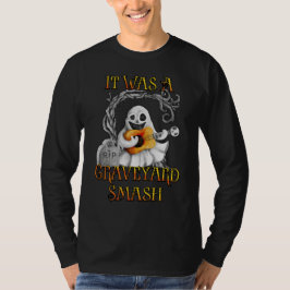 Halloween Monster Mash Ghost Graveyard Smash T Shirt