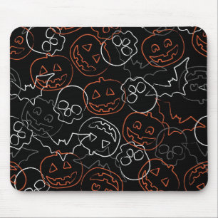 Halloween mönster musmatta